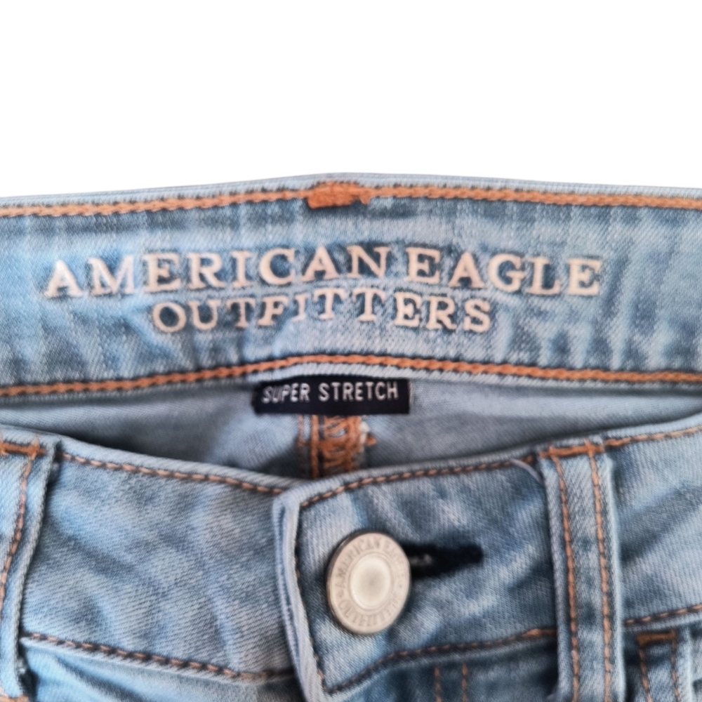 American Eagle Outfitters Light Wash Jeggings Size 8 - Picture 5 of 7
